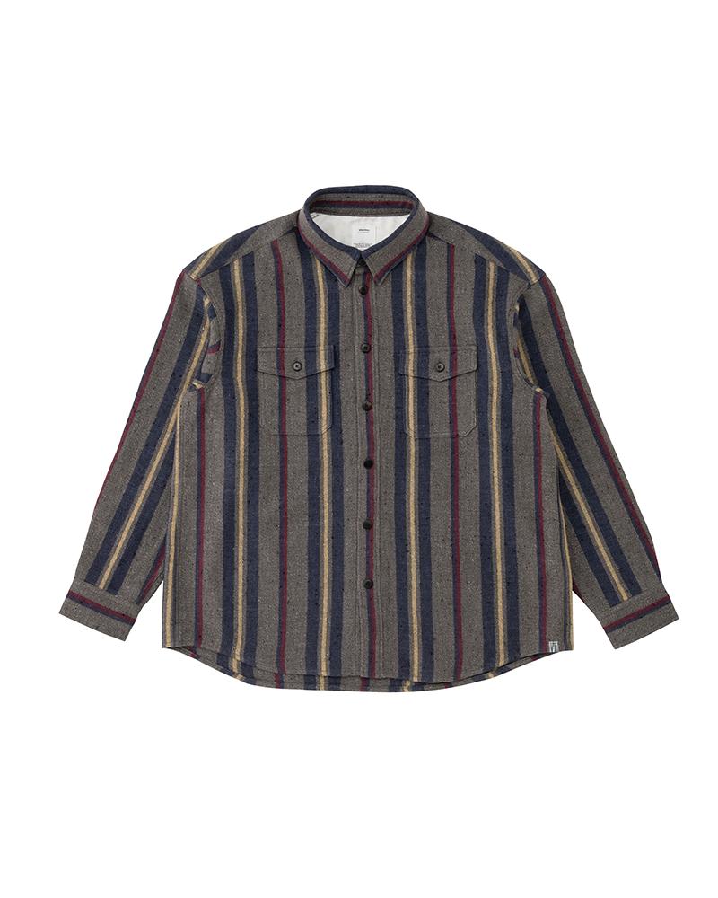 再入荷】 visvim dugoutshirt グレー size1 シャツ - ratingseguros.com.br